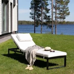 Veke Laituri Aurinkosänky Musta/valkoinen -Veke kauppa laituri aurinkosanky musta valkoinen web 6