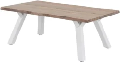 Veke Lana Sohvapöytä Antiikkipetsattu/valkoinen