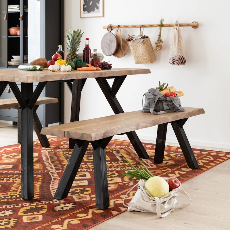 Veke Lana Penkki 150 Cm Antiikkipetsattu/musta 1 Veke Lana Penkki 150 Cm Antiikkipetsattu/musta