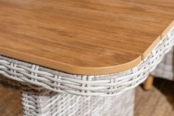 Veke Lehdokki Kulmasohva 2K3 Ruokapöydällä Greige/luonnonvalkoinen