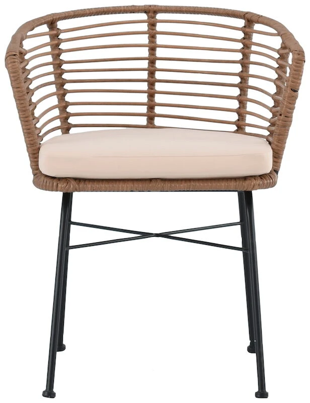 Veke Lehmus Tuoli Luonnonväri, Mustat Jalat 6 Veke Lehmus Tuoli Luonnonväri, Mustat Jalat - Image 6