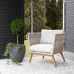 House Nordic Wellington Ruukkusetti 3 Kpl Harmaa -Veke kauppa loiste nojatuoli 11 1