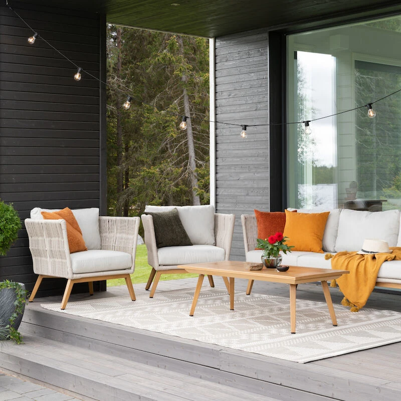 Veke Loiste Nojatuoli Hiekka 3 Veke Loiste Nojatuoli Hiekka - Image 3