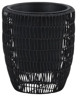 Veke Niitty Kukkaruukku Musta Polyrottinki 9 Veke Niitty Kukkaruukku Musta Polyrottinki -Veke kauppa niitty kukkaruukku1