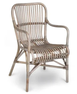 Hillerstorp Råå Rottinkituoli Harmaa