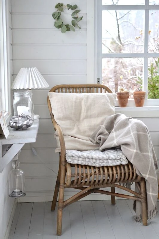 Hillerstorp Råå Rottinkituoli Harmaa 2 Hillerstorp Råå Rottinkituoli Harmaa - Image 2