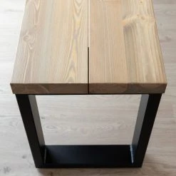 Veke Ruska Penkki 35x176 Cm Antiikkipetsattu Harjattu Ja Lakattu Mänty/musta Met -Veke kauppa ruska lankkupenkki 35x176 cm antiikkipetsattu musta web 5