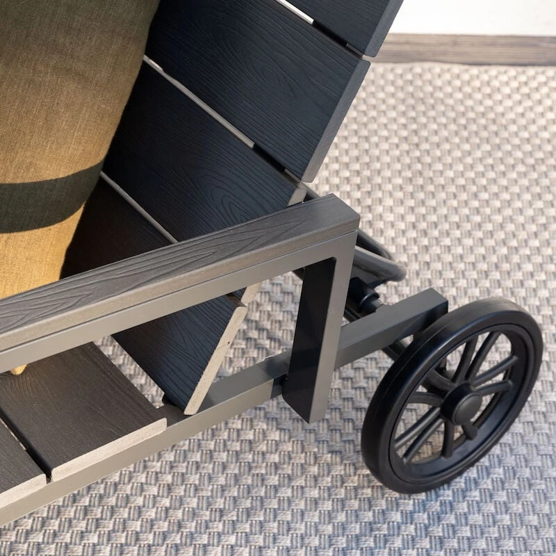 Veke Saari Aurinkotuoli Tummanharmaa 3 Veke Saari Aurinkotuoli Tummanharmaa - Image 3