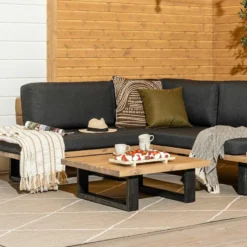 Veke Saima Sohvapöytä 75x75 Cm Antiikkipetsattu -Veke kauppa saima sohvapoyta 75x75