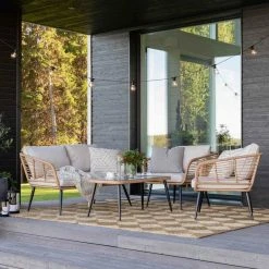 Veke Scandic Sohvaryhmä Luonnonväri Polyrottinki -Veke kauppa scandic sohvaryhma luonnonvarinen polyrottinki web 1