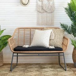 Veke Stockton Sohva Luonnonväri, Tummanharmaat Jalat