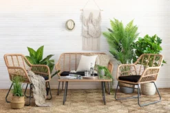 Veke Stockton Sohvapöytä Luonnonväri, Tummanharmaat Jalat -Veke kauppa stockton sohvaryhma web