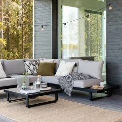 Veke Suvanto Kulmasohva Ja Sohvapöytä Musta, Hiekka Pehmusteet -Veke kauppa suvanto kulmasohva ja sohvapoyta web 19