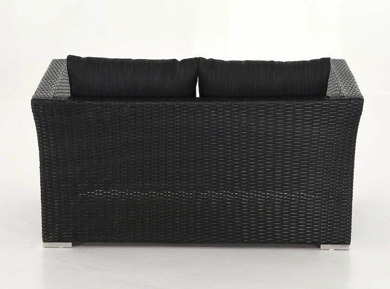 Veke Vanamo 2-istuttava Sohva Musta/harmaa 3 Veke Vanamo 2-istuttava Sohva Musta/harmaa - Image 3