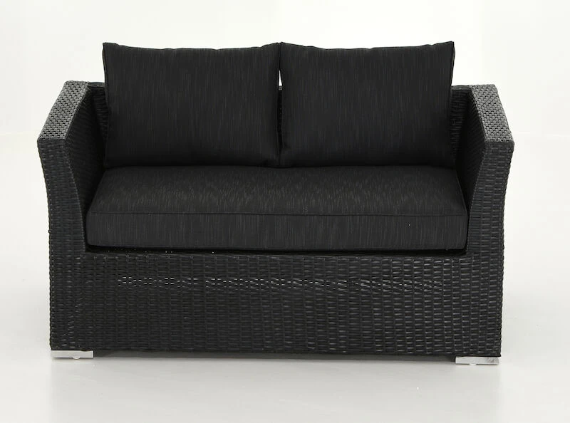 Veke Vanamo 2-istuttava Sohva Musta/harmaa 4 Veke Vanamo 2-istuttava Sohva Musta/harmaa - Image 4