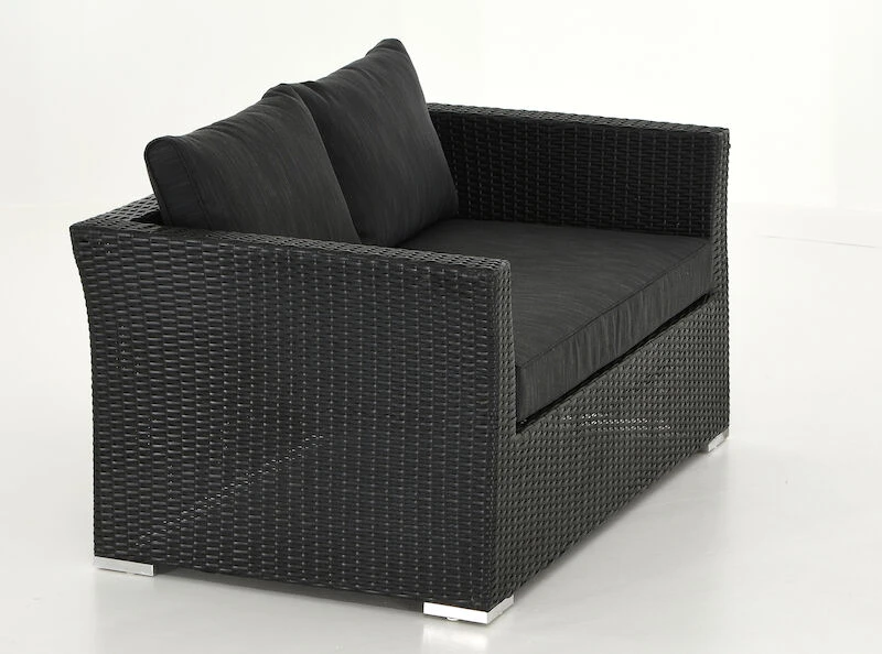 Veke Vanamo 2-istuttava Sohva Musta/harmaa 5 Veke Vanamo 2-istuttava Sohva Musta/harmaa - Image 5