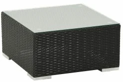 Veke Vanamo Rahi/sohvapöytä Musta/harmaa -Veke kauppa vanamo rahisohvapoyta lasilla mustaharmaa 1 1