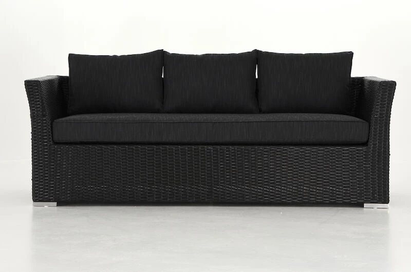 Veke Vanamo 3-istuttava Sohva Musta/harmaa 1 Veke Vanamo 3-istuttava Sohva Musta/harmaa