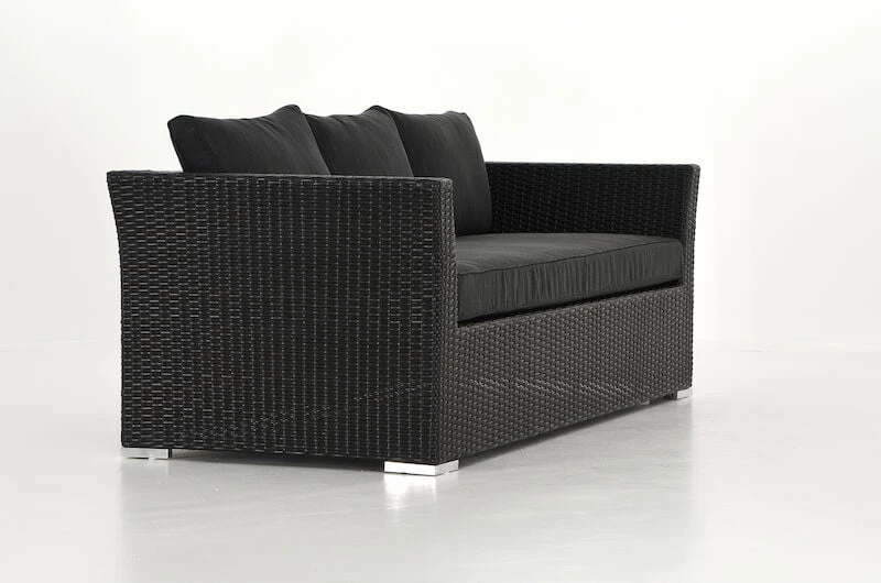 Veke Vanamo 3-istuttava Sohva Musta/harmaa 2 Veke Vanamo 3-istuttava Sohva Musta/harmaa - Image 2