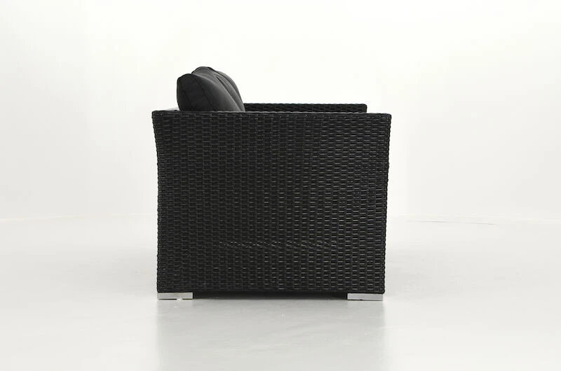 Veke Vanamo 3-istuttava Sohva Musta/harmaa 3 Veke Vanamo 3-istuttava Sohva Musta/harmaa - Image 3