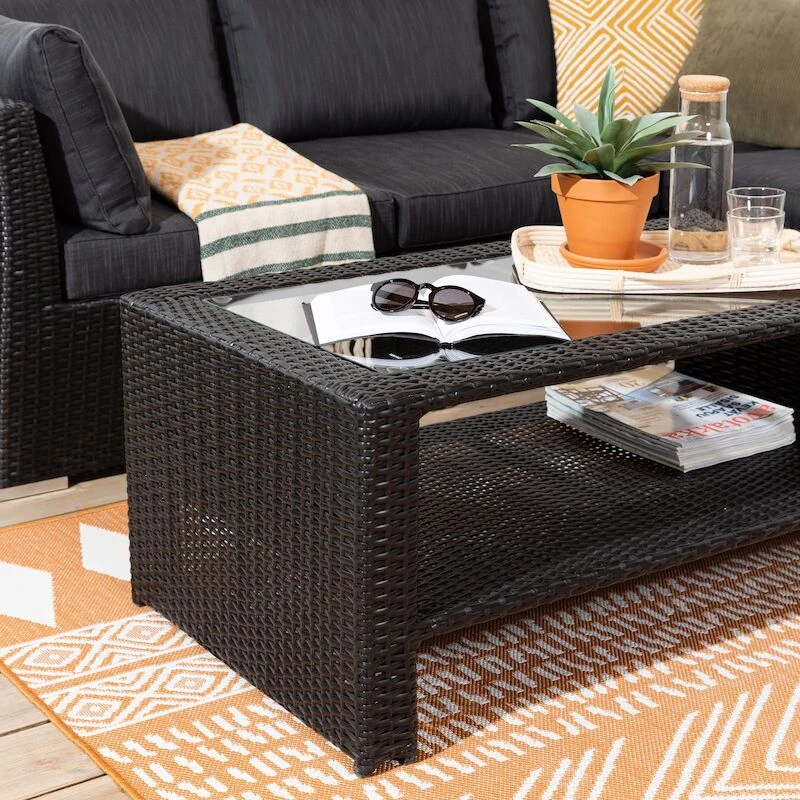 Veke Vanamo Sohvapöytä Musta 5 Veke Vanamo Sohvapöytä Musta - Image 5