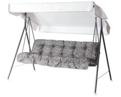 Varax Teneriffa Pihakeinu 3-istuttava Harmaa/ Harmaat Pehmusteet