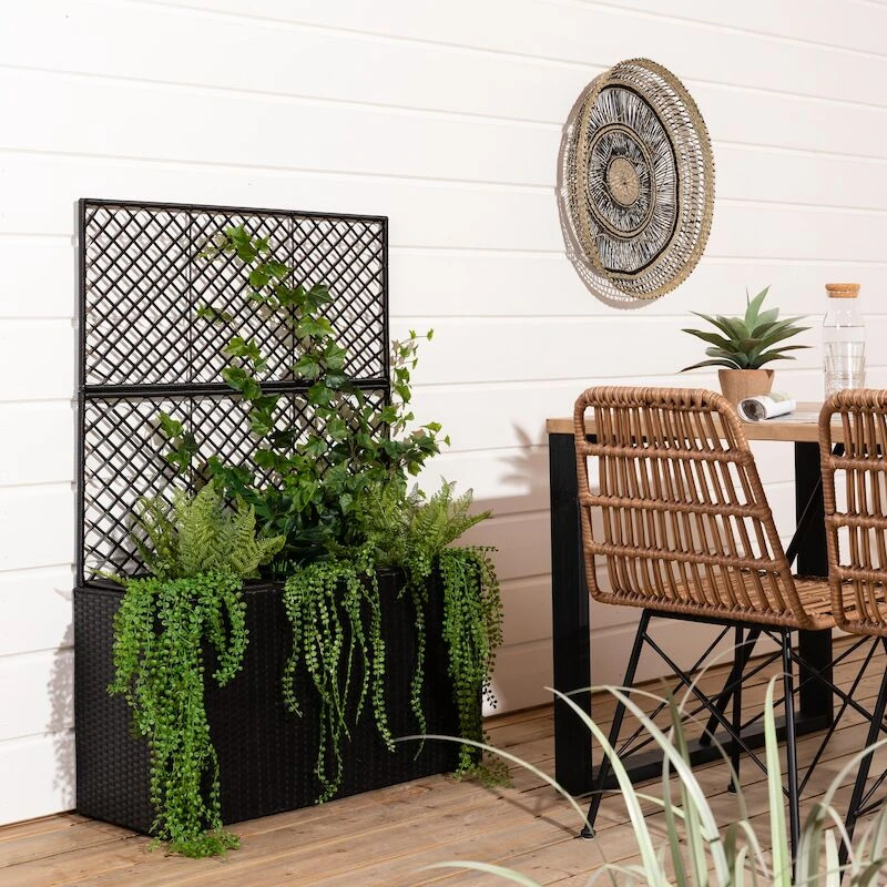 Veke Varpu Kukkalaatikko Viherseinällä Musta 3 Veke Varpu Kukkalaatikko Viherseinällä Musta - Image 3