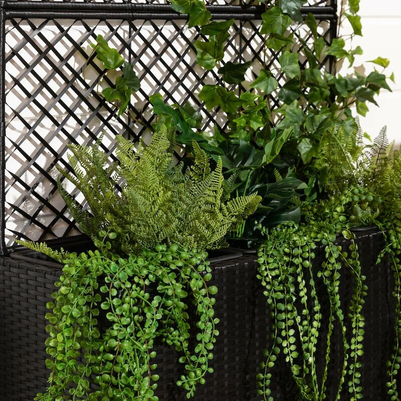 Veke Varpu Kukkalaatikko Viherseinällä Musta 6 Veke Varpu Kukkalaatikko Viherseinällä Musta - Image 6