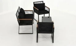 Veke Long Sohvaryhmä Alumiinirungolla, Musta/ruskea 11 Veke Long Sohvaryhmä Alumiinirungolla, Musta/ruskea -Veke kauppa veke long sohvaryhma alumiinirungolla musta ruskea 253 LONG 4 2