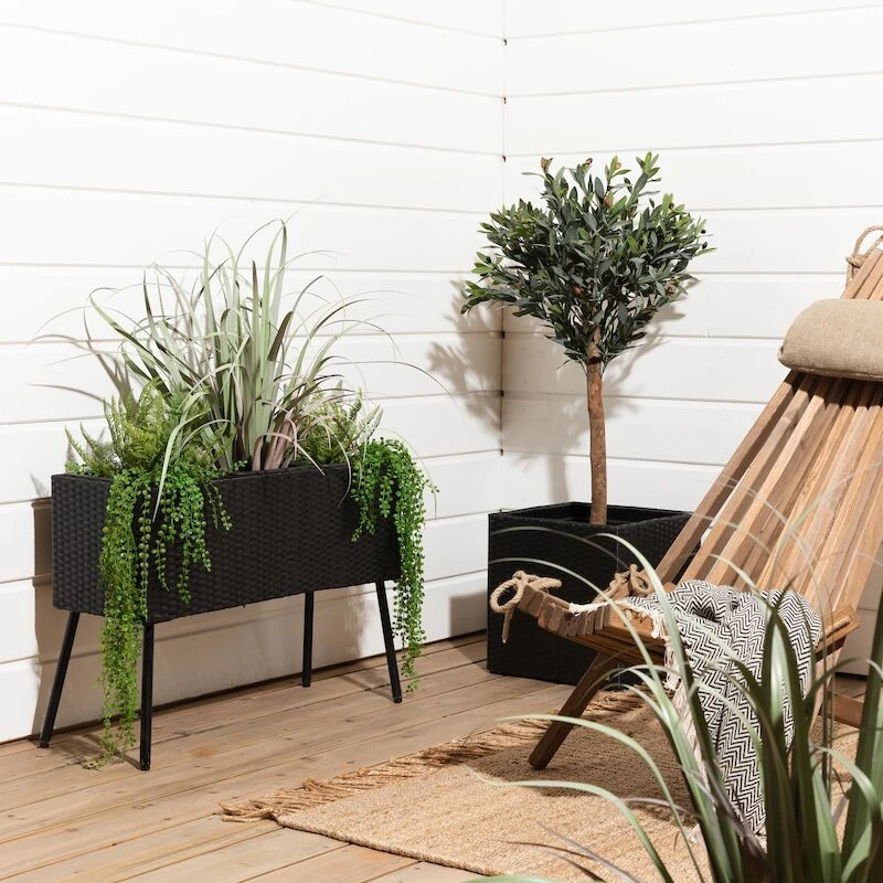 Veke Verso Kukkalaatikko Musta 5 Veke Verso Kukkalaatikko Musta - Image 5