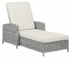 Vila Vinga Aurinkotuoli Hiekan Värinen Polyrottinki/alumiini -Veke kauppa vila vinga aurinkotuoli